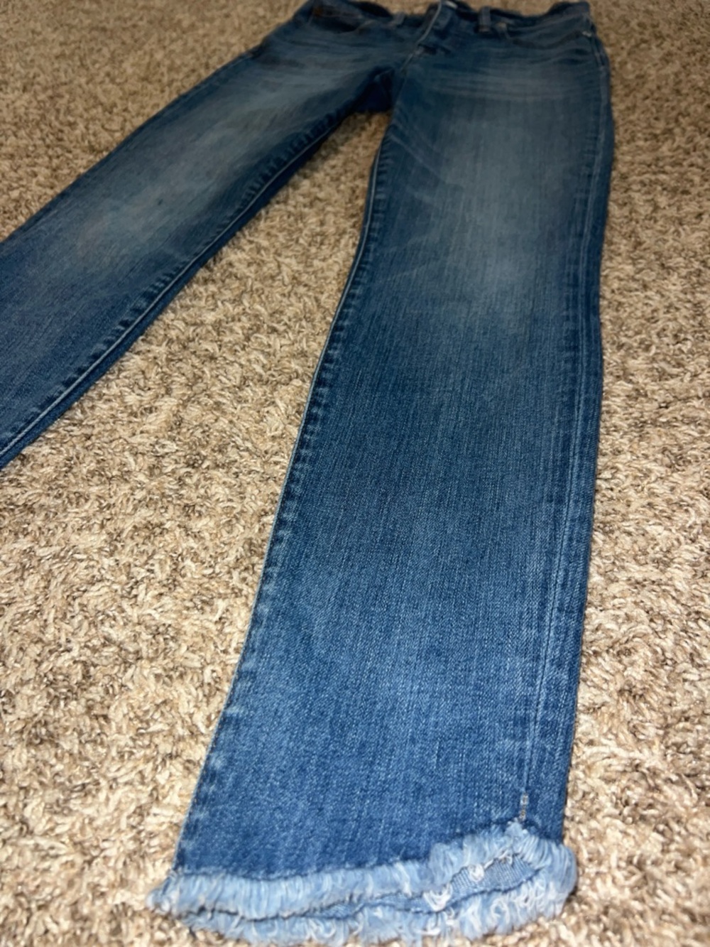 Madewell The Perfect Vintage Crop Jeans in Medium Blue Wash Sz 27 Tall - Picture 3 of 10